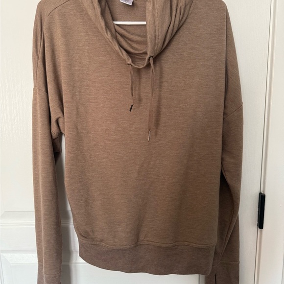 Jockey Women's Cowl Neck Sweater - Brown - Picture 1 of 6